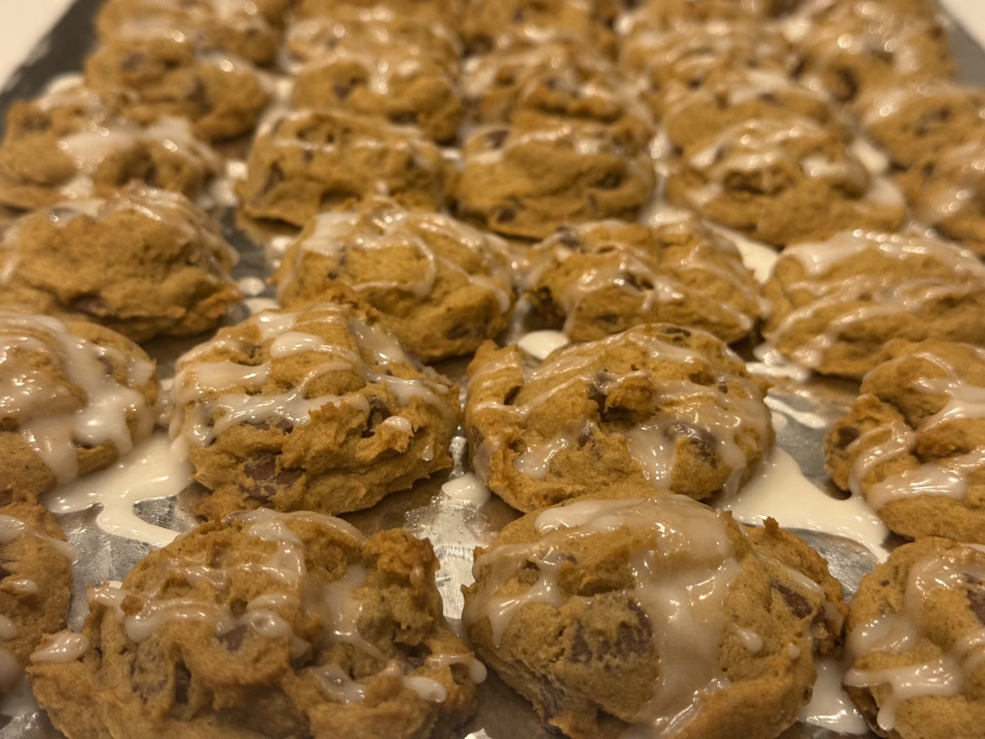 Frosted Pumpkin Chocolate Chip