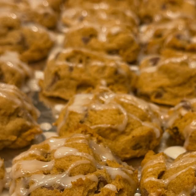 Frosted Pumpkin Spice Latte Chocolate Chip